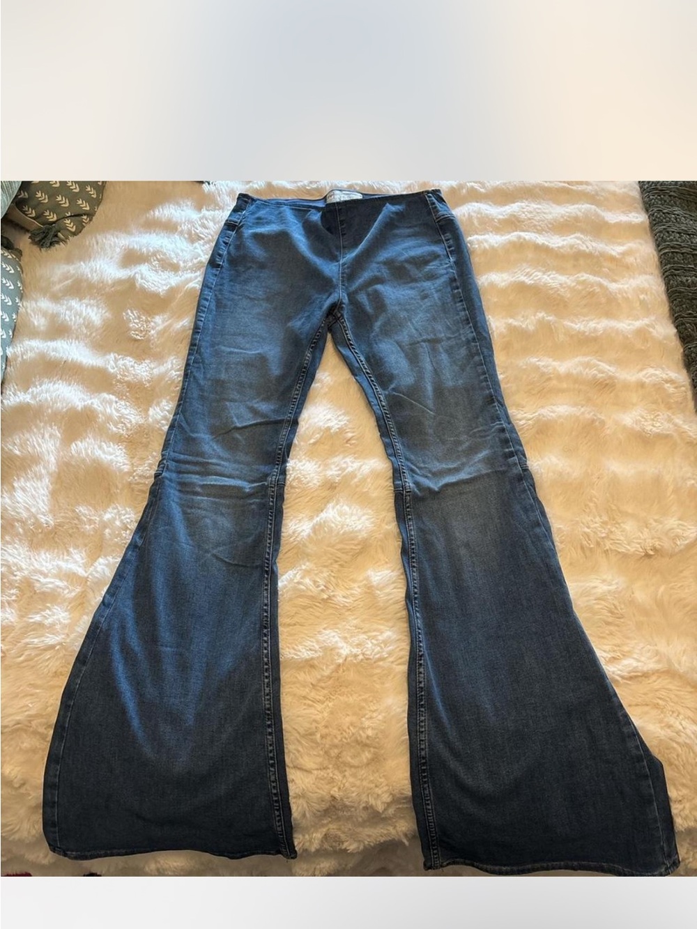 Free People Indigo Flare Jeans